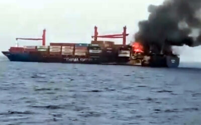 Undeclared Batteries The Cause Of Ship Fire, Evolution Forwarding