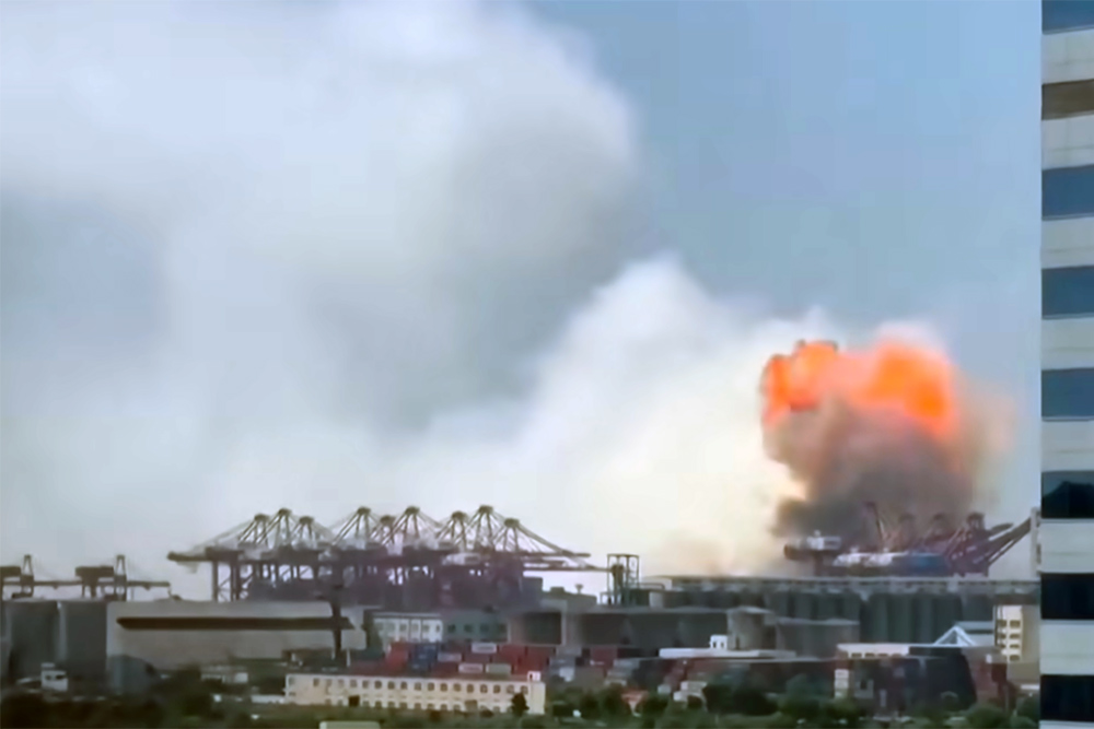 Dangerous Goods Explosion In Ningbo